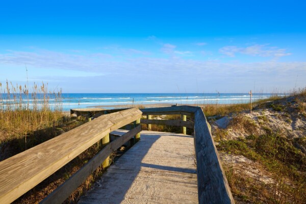 jacksonville beach pathway